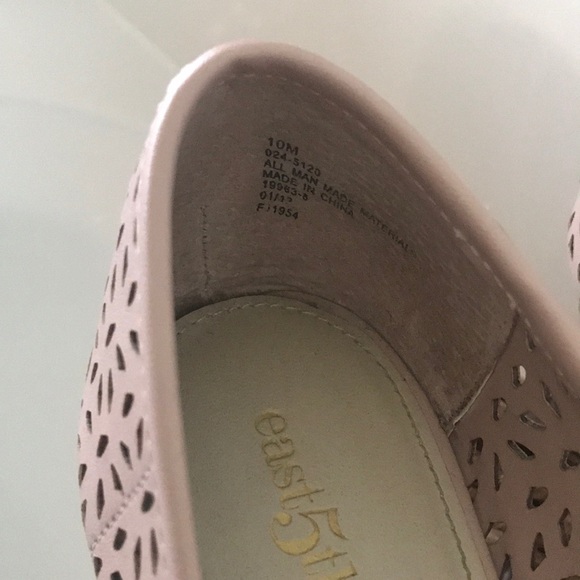 Pewter pink wedges - Picture 4 of 6